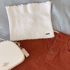 Smocked Hollister tube top
